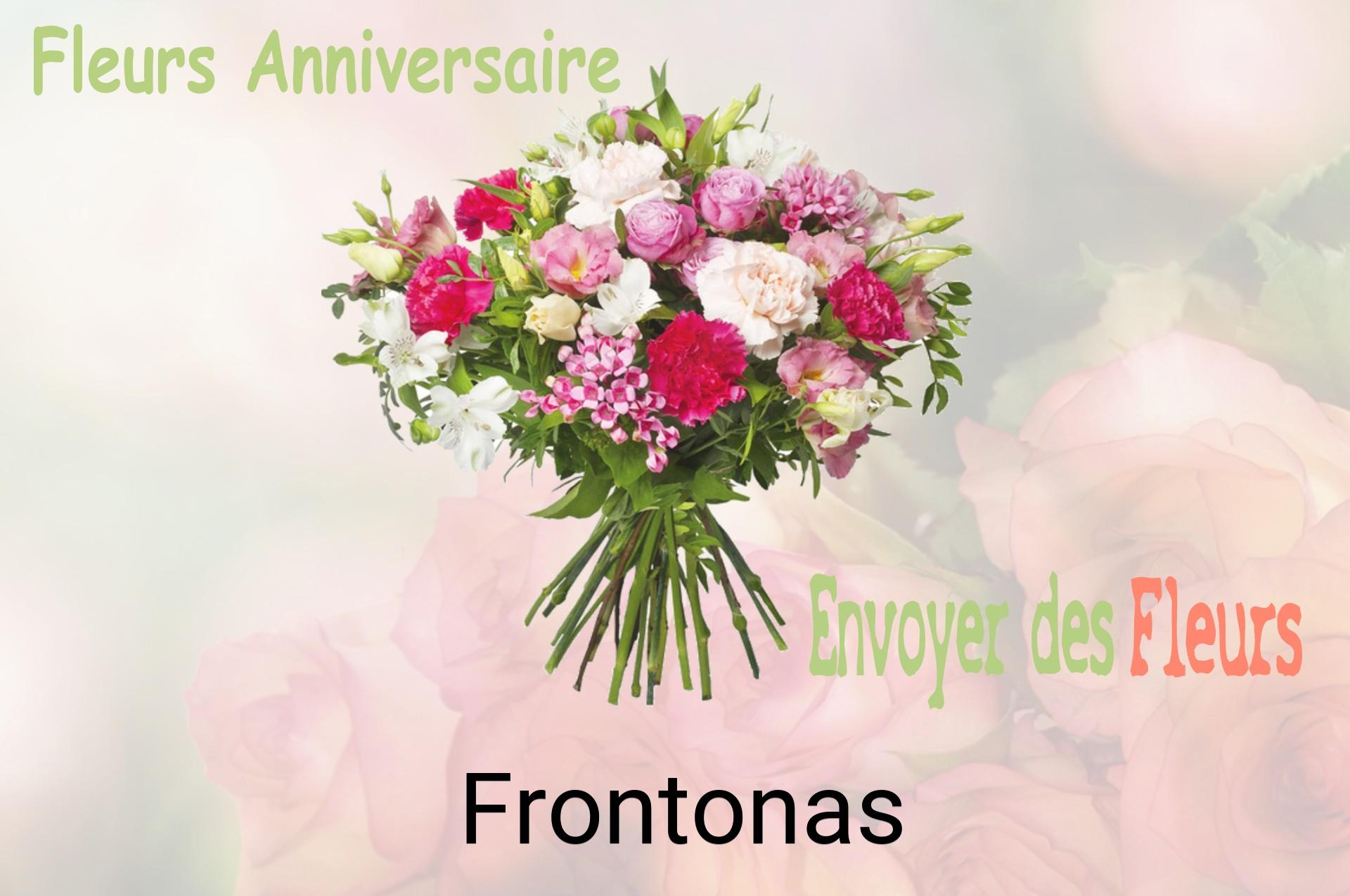 Bouquet de fleurs d’anniversaire livré à Frontonas