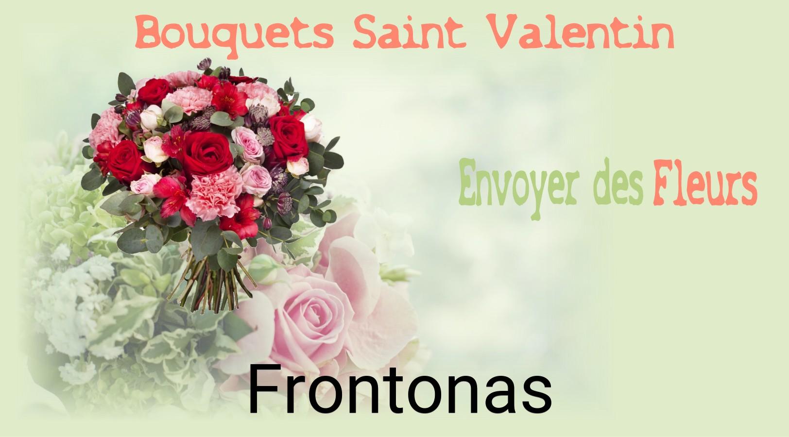 Roses de Saint-Valentin livrées à Frontonas